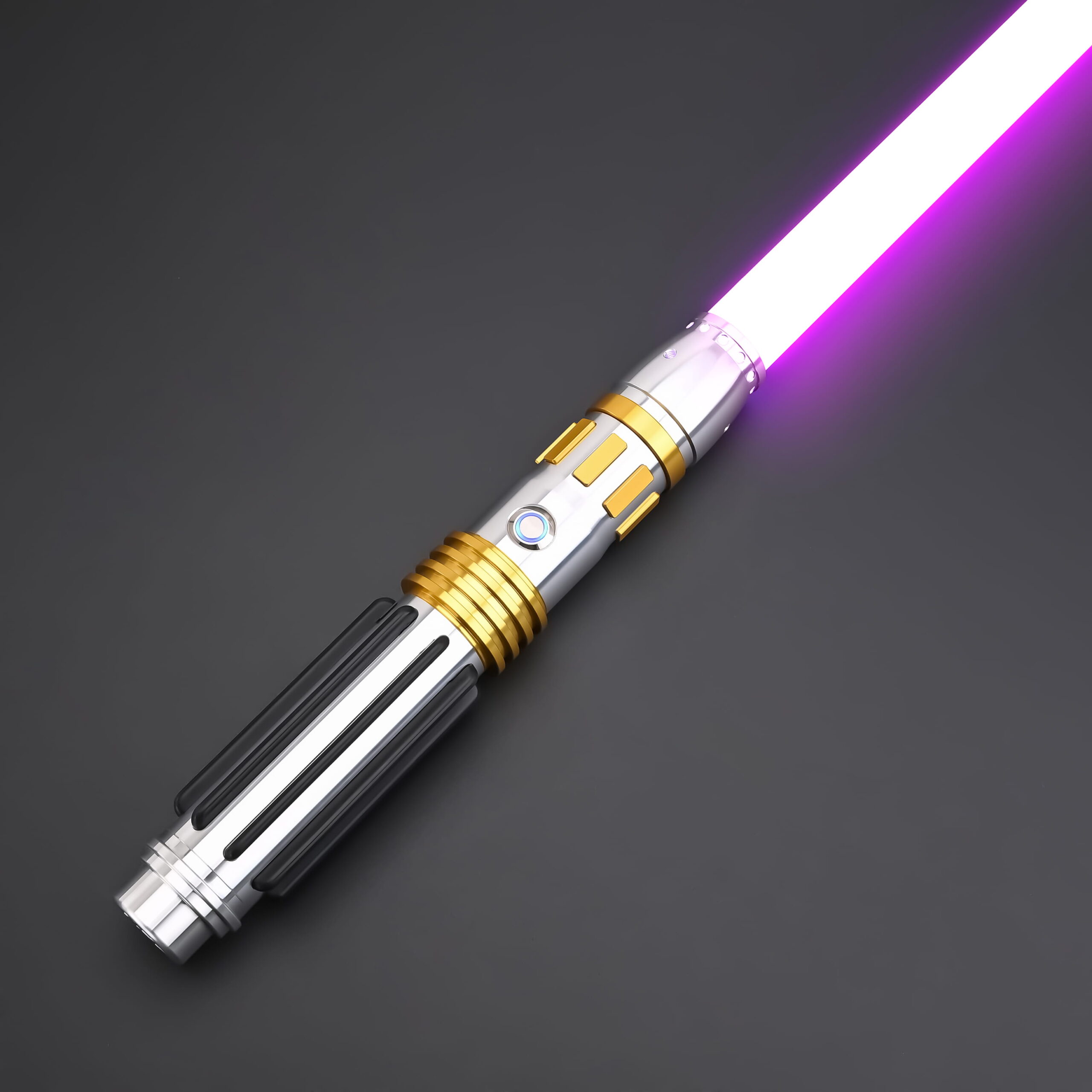 Mace Windu Lightsaber SE – Purple Neopixel & RGB 1 Mace Windu SE lightsaber with purple blade ignited