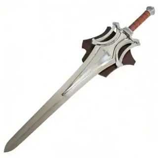 He-Man Power Sword replica in full stainless steel with wall mount