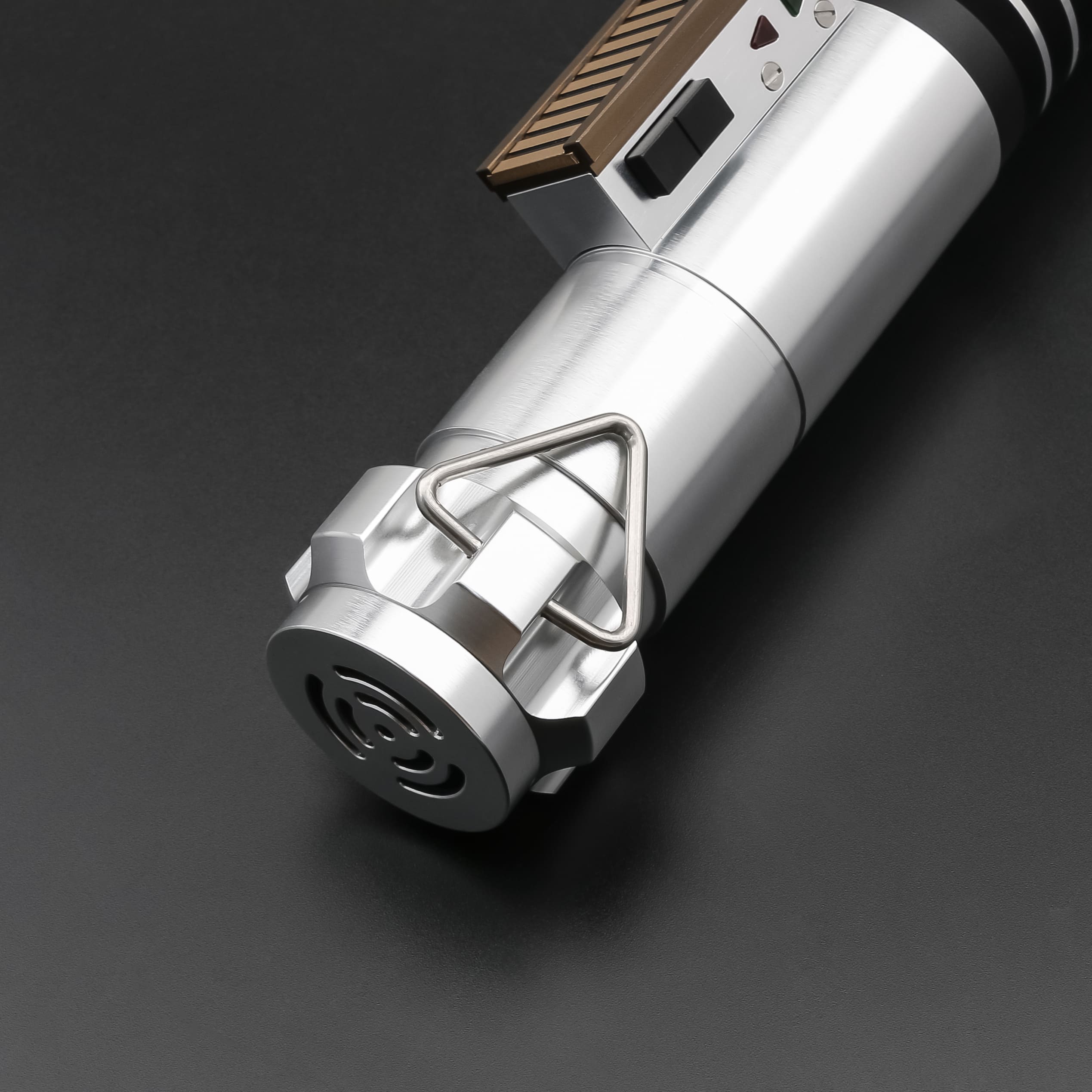 Luke Skywalker Lightsaber – ROTJ Brushed Metal Edition 7 Luke Skywalker Lightsaber – ROTJ Brushed Metal Edition - Image 7