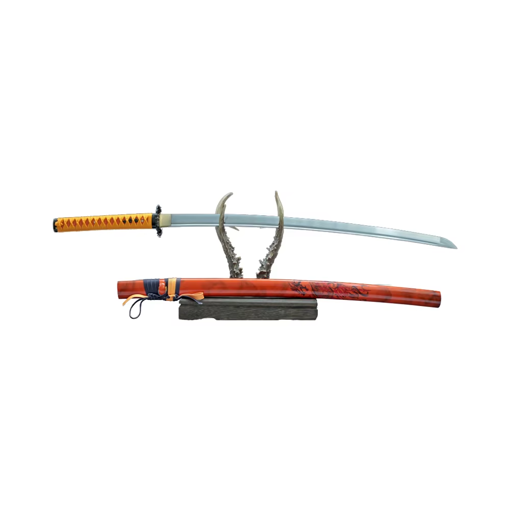 Ember Ryu Katana | Unsharpened Display Samurai Sword 1 Ember Ryu katana